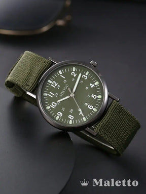 Relógio Masculino Militar Quartzo com Pulseira de Nylon Relógio Masculino Militar Quartzo com Pulseira de Nylon